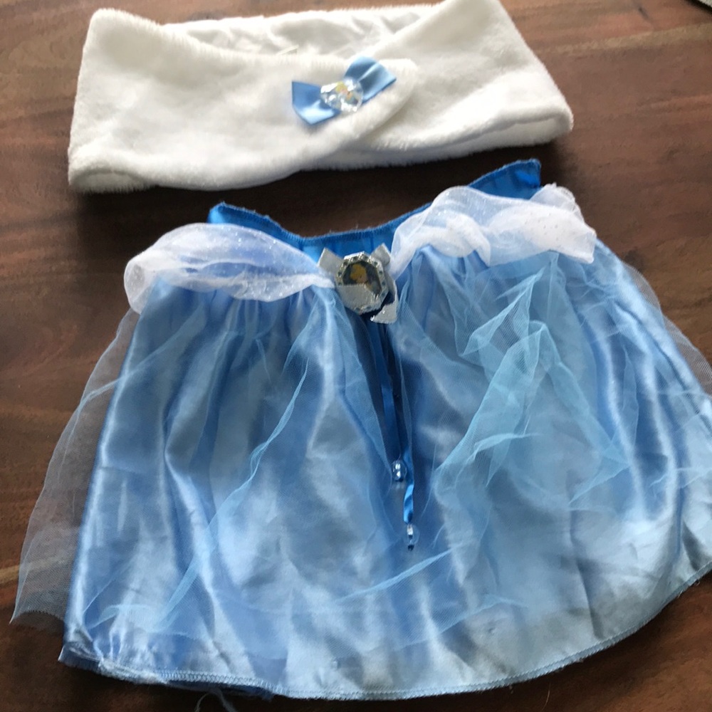 Disney skirt and sash